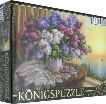 Puzzle-1000 "О. Дандорф. Букет" (РУКK1000-3818) обложка книги