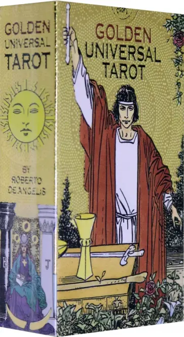 Роберто Анджелис - Таро Золотое Универсальное обложка книги