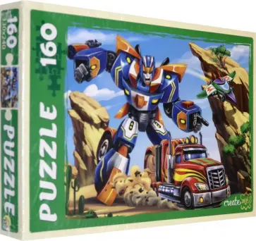 Puzzle-160 "Трансформер-грузовик" (П160-0638) обложка книги