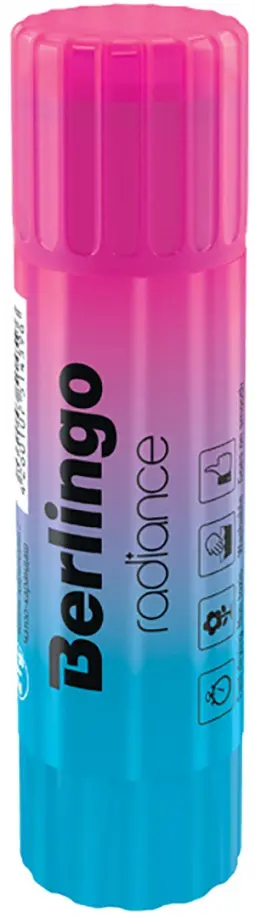 Клей-карандаш Radiance, 21 грамм, в ассортименте обложка книги