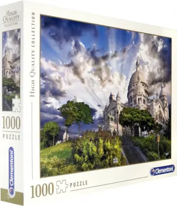 Пазл-1000 "Изумительный Монмартр" (39383) обложка книги