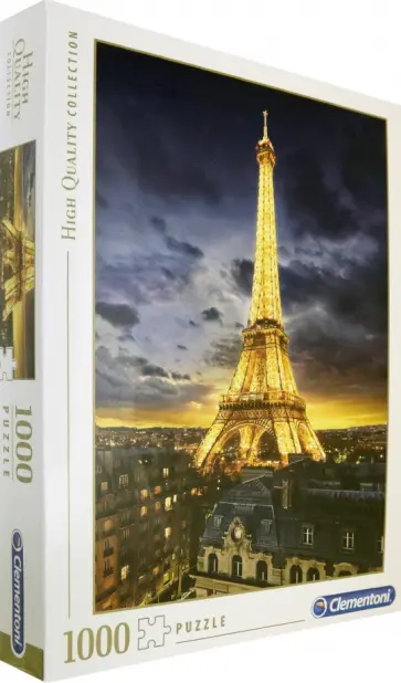 Пазл-1000 "Эйфелева башня" (39514) обложка книги