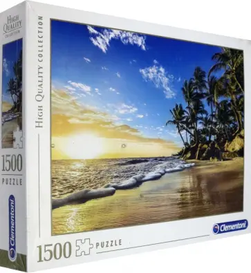 Пазл-1500 Тропический рассвет (31681) обложка книги