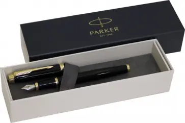 Ручка перьевая Black GT F сталь нержавеющая, F321 (1931645) Ручка перьевая Black GT F сталь нержавеющая, F321 (1931645) обложка книги