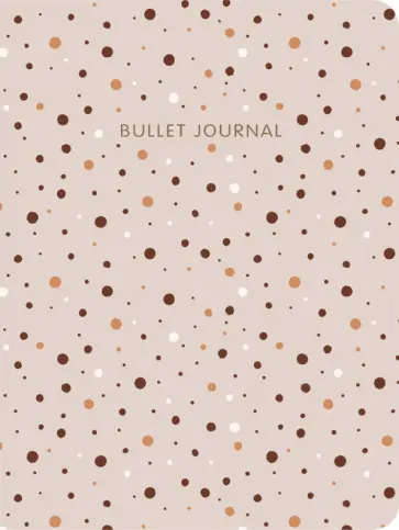 Блокнот в точку. Bullet Journal (горошек) обложка книги