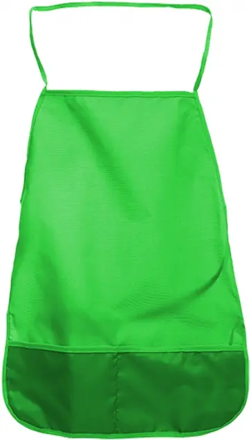Фартук для труда, однотонный, зеленый, 49х39 см. (ФО-З) обложка книги