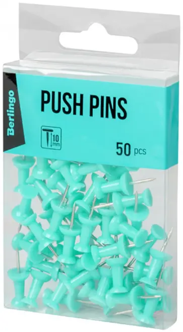 Кнопки силовые 50 штук, голубые (PN5030d_ обложка книги