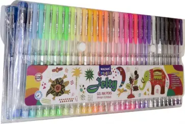 Набор гелевых ручек "JELTY", 120 цветов (M-5427-120) обложка книги