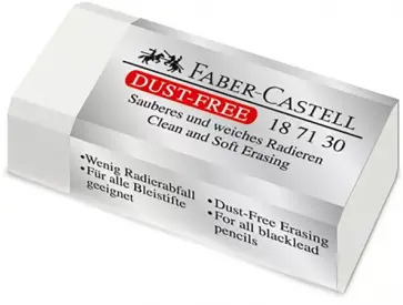 Ластик Dust Free, белый обложка книги