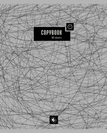 Тетрадь "Графический шум", А5, 92 листа, линия, в ассортименте (ТЛ967273) обложка книги