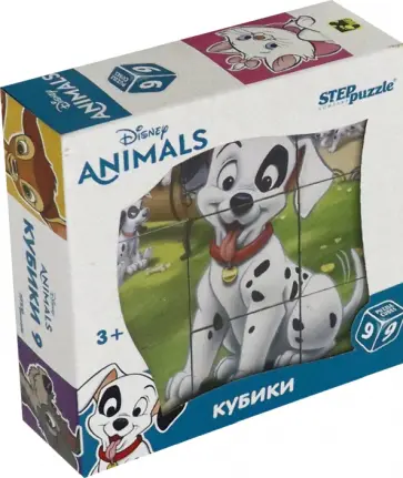 DISNEY 9 кубиков "Друзья" (87195) обложка книги