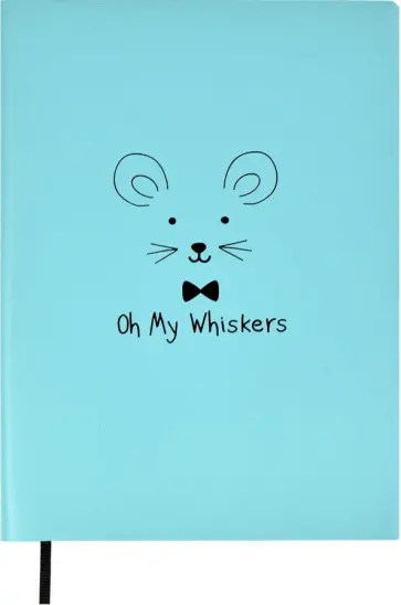 Записная книжка 56 листов, А6+, МЫШКА (52531) обложка книги