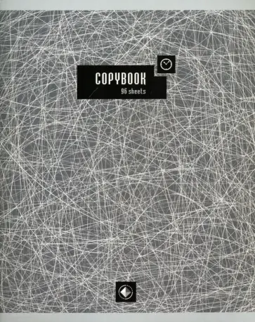 Тетрадь общая "Графический шум" (96 листов, А5, клетка, в ассортименте) (ТК967467) обложка книги