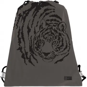 Мешок для сменной обуви "Тигр", одно отделение, 34х42 см. (54285) обложка книги