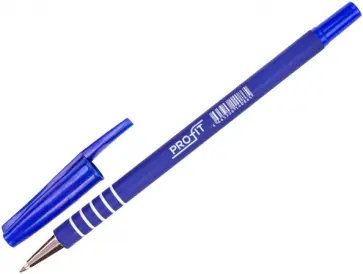 Ручка шариковая 0,7 мм, SOFT TOUCH синяя (РШ-4086) обложка книги