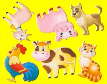 Трафарет "ДОМАШНИЕ ЖИВОТНЫЕ" (ТФ-5333) обложка книги