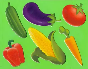 Трафарет "ОВОЩИ" (ТФ-5337) обложка книги