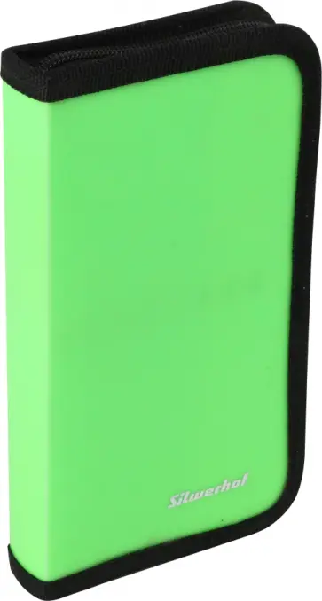 Пенал 1 отделение 190х110х28 мм, пластиковый, салатовый (850953) обложка книги