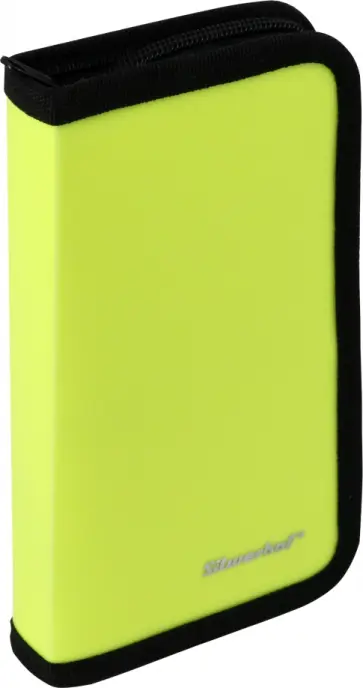 Пенал 1 отделение 190х110х28 мм, пластиковый, желтый (850956) обложка книги