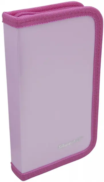 Пенал 1 отделение 190х110х28 мм, пластиковый, розовый (850960) обложка книги