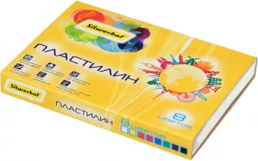 Пластилин "Солнечная коллекция", 8 цветов, 120 гр. (1098658/956153-08) обложка книги