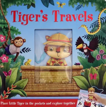 Tiger's Travels  (Board book) Tiger's Travels  (Board book) обложка книги