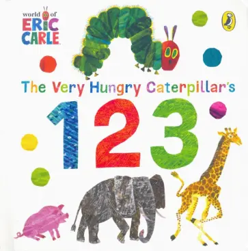 Eric Carle - Very Hungry Caterpillar's 123 обложка книги