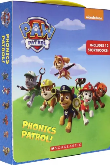 PAW Patrol. Phonics Patrol! 12-book box set обложка книги