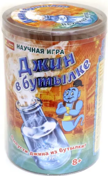 Научная игра Джин в бутылке Научная игра Джин в бутылке обложка книги