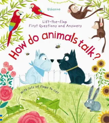 Katie Daynes - Questions & Answers. How Do Animals Talk? обложка книги