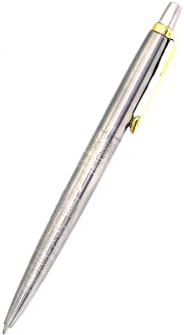 Ручка шариковая "Parker Jotter Russia SE21, Stainless Steel GT", М, синие чернила (2126175) обложка книги