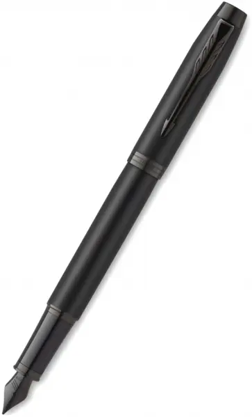 Ручка перьевая Parker IM Achromatic, Matt Black BT, Перо F Ручка перьевая Parker IM Achromatic, Matt Black BT, Перо F обложка книги