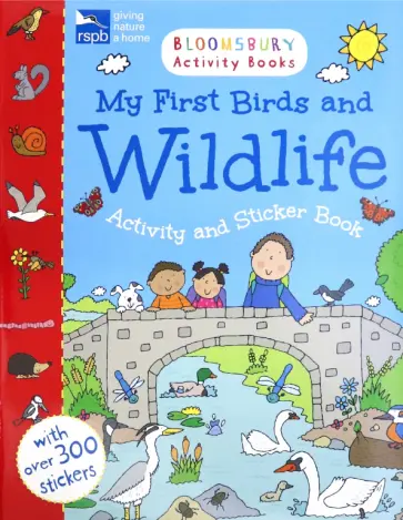 My First Birds and Wildlife Activity and Sticker Book My First Birds and Wildlife Activity and Sticker Book обложка книги