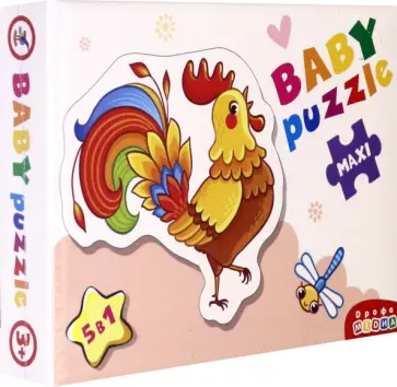 Baby puzzle "В деревне" (3993) Baby puzzle "В деревне" (3993) обложка книги