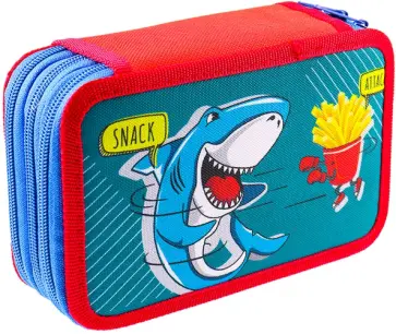 Пенал 3 отдедения АКУЛА-3 (ПН-1250) обложка книги