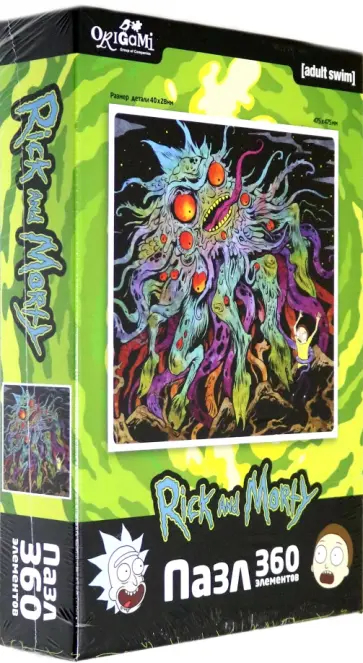 Рик и Морти. Пазл-360 "Монстр Рик" (05348) обложка книги