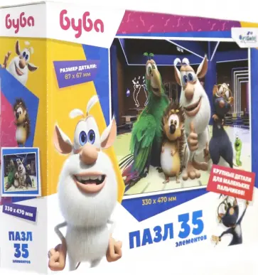 Буба. Пазл-35 гигантский "Вечеринка" (06044) обложка книги