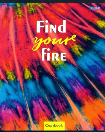 Тетрадь "Узоры тай-дай", А5, 48 листов, клетка, в ассортименте (48-3938) обложка книги