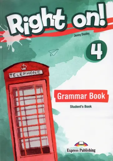 Jenny Dooley - Right on! 4. Grammar Student's book. Сборник грамматических упражнений обложка книги