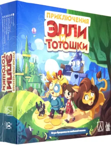 Настольная игра "Приключения Элли и Тотошки" (MAG119844) обложка книги
