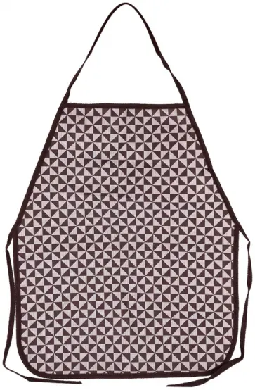 Фартук ЦВЕТНЫЕ ТРЕУГОЛЬНИКИ коричневый (Ф-2583) обложка книги