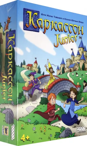 Тойбнер, Вреде - Настольная игра "Каркассон Junior" (915306) обложка книги