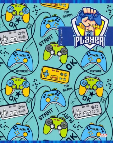 Тетрадь 48 листов, ДЖОЙСТИКИ (48-9017) обложка книги