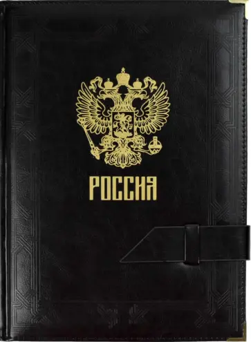 Ежедневник полудатированный "Сариф. Черный", А5+, 192 листа (52854) обложка книги