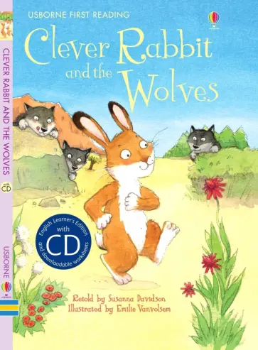 Clever Rabbit and the Wolves (+CD) обложка книги