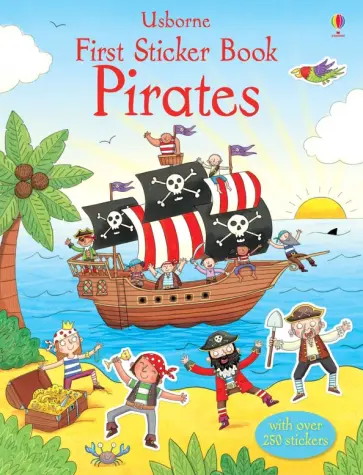 Sam Taplin - First Sticker Book. Pirates обложка книги