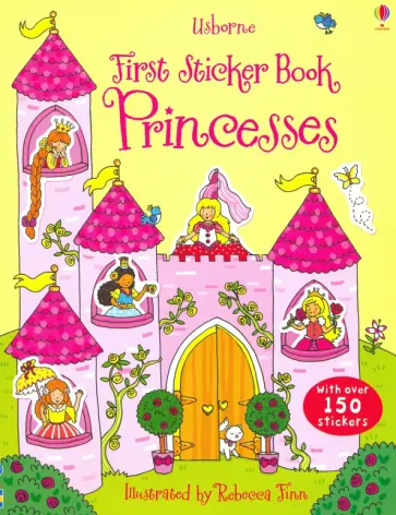 Jessica Greenwell - First Sticker Book. Princesses обложка книги