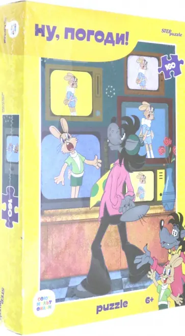 Мозаика "puzzle" 160 "Ну, погоди!" (72072) обложка книги