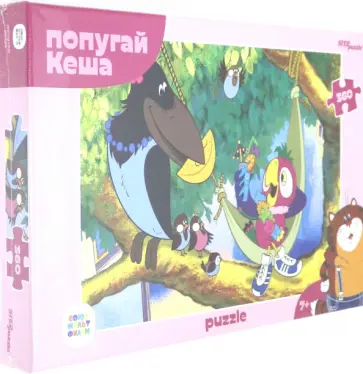Мозаика "puzzle" 360 "Попугай Кеша (new)" (73078) обложка книги