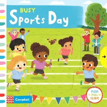 Busy Sports Day обложка книги